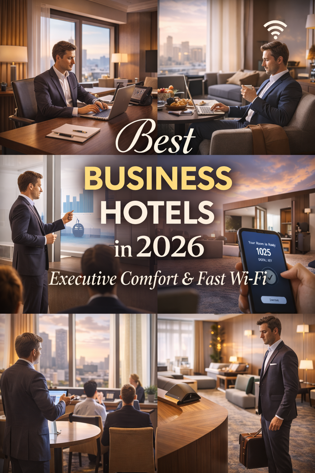 Best Business Hotels in 2026: Executive Comfort and Fast Wi-Fi