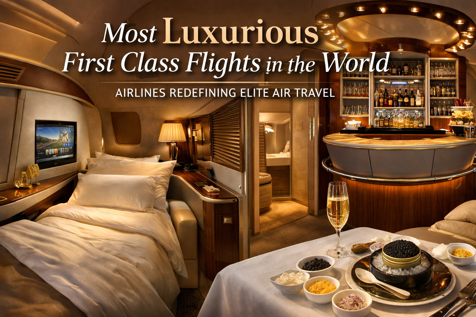 Most Luxurious First Class Flights in the World