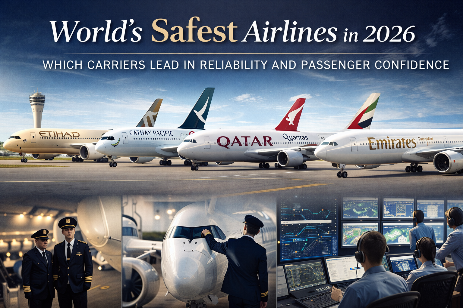 World’s Safest Airlines in 2026